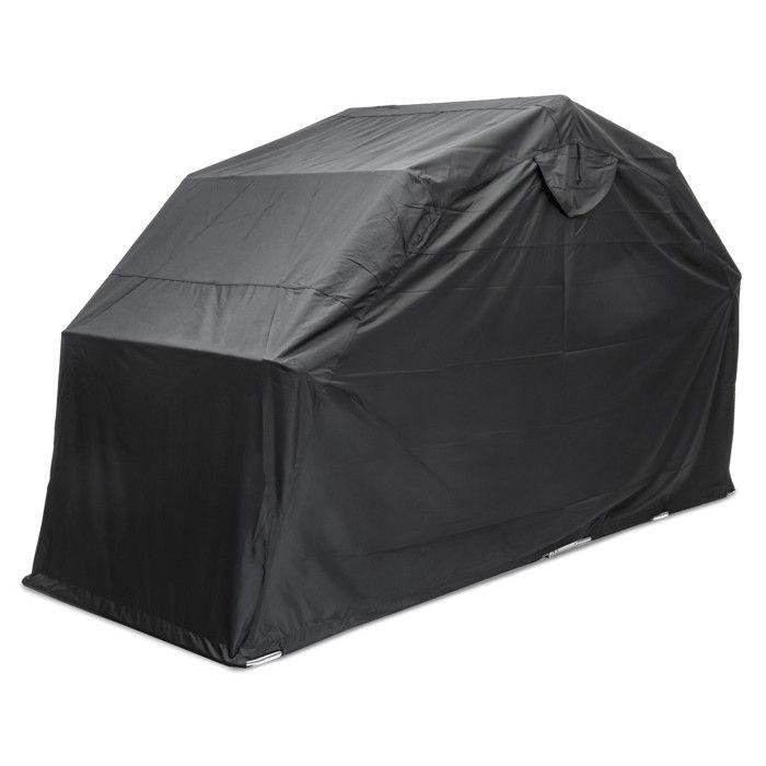 Garage pliable XXL pour moto - Motoguard ST4700 - 338x138x188 cm - Nylon Oxford 600D - Chaîne antivol KS1