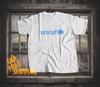 Новая футболка Unicef Логотип Наций Мужская Забавная футболка Сделано в Америке S - 5XL
