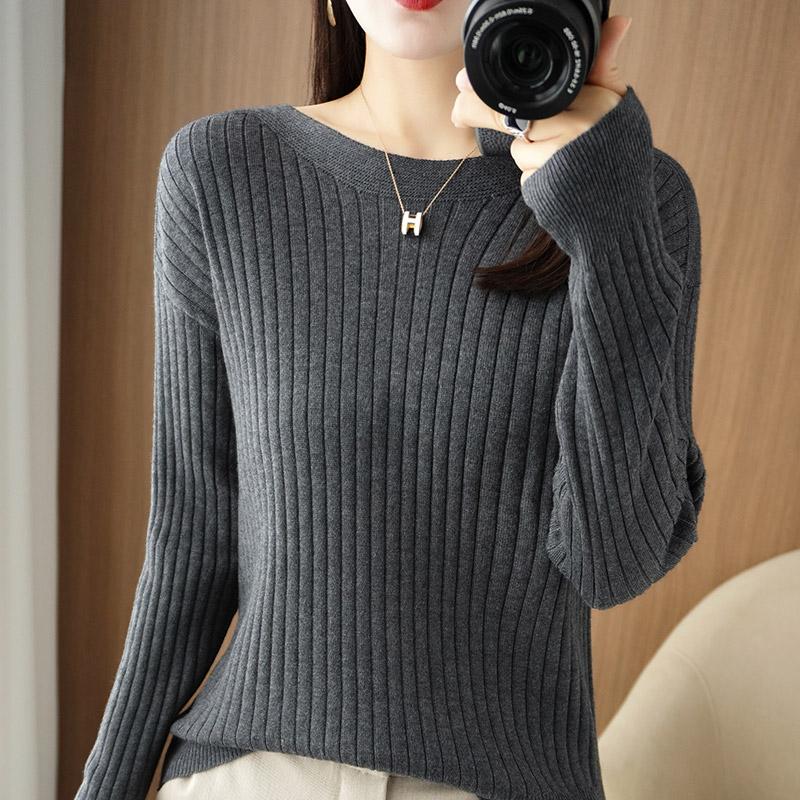 Женский свитер СОВРЕМЕННЫЙ НОВЫЙ зимний вязаный пуловер SAGA, осенние мягкие теплые шерстяные свитера, вязаные топы с длинными рукавами