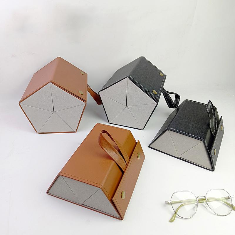 Многофункциональная шкатулка для хранения очков, складная многослойная подарочная коробка, ручная работа, домашняя коробка для хранения очков, чехол для очков