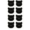 12/2/4/6/8pcs Laundry Ball Washing Machine Lint Catcher Bear Shape Pet Hair Remover Reusable Clothes Sofa Cat Dog Hair Cleaning