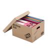 Коробка для хранения Storepak Archive Eco из гофрокартона с крышкой (Упаковка из 3 шт.)