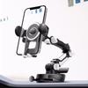Car Mobile Phone Holder Navigation Support Bracket for Large Trucks, Excavators, and Forklifts, Anti-Vibration Suction Cup Mobile Phone Car Mount