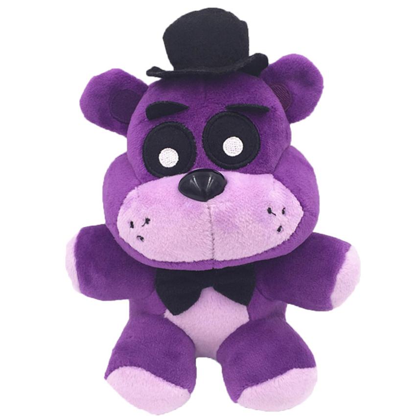 .Пять ночей с Фредди (FNAF) - Симпатичные плюшевые игрушки. Игровые куклы 18 см: Мишка Бонни, Фокси из Анимационного Сериала. Плюшевый Фредди
