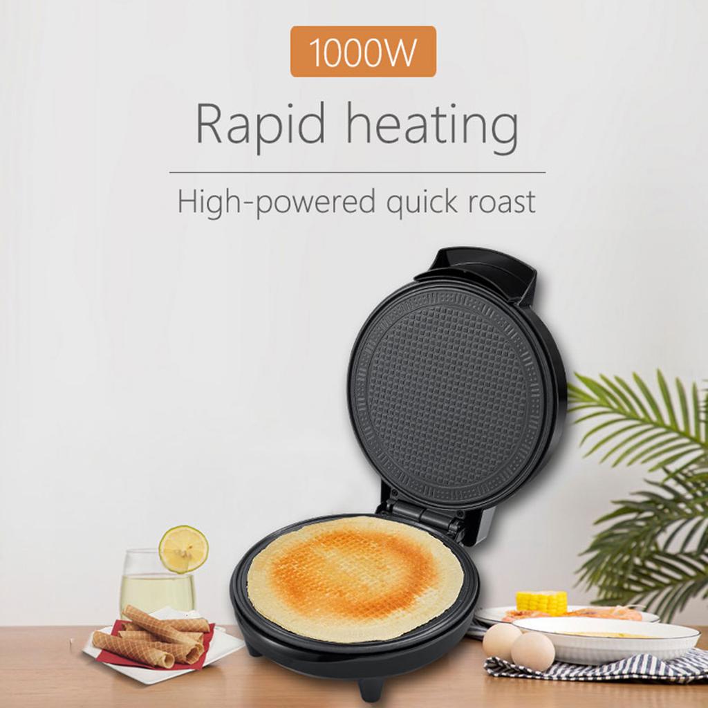 Electric Egg Roll Machine Waffle Cone Maker Ice-cone Maker, Homemade Ice Cream Cone Baking Iron