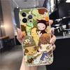 Y-Yoshitomo Girl NaraS Phone Case For iPhone 15 14 11 12 13 Mini Pro XS Max Cover 6 7 8 Plus X XR SE 2020 Funda Shell