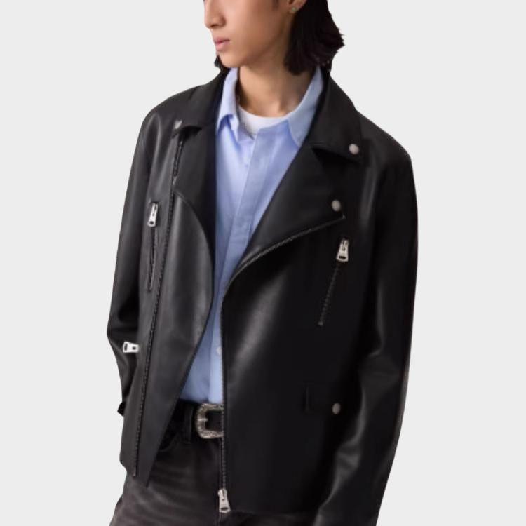 Levis Куртка свободного кроя с лацканами из искусственной кожи Женские куртки 002XL-0000