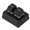 Programmable Keypad 2 Keys Copy Paste Red Switch USB C Connection Mini Mechanical Keypad for Gaming Office Media