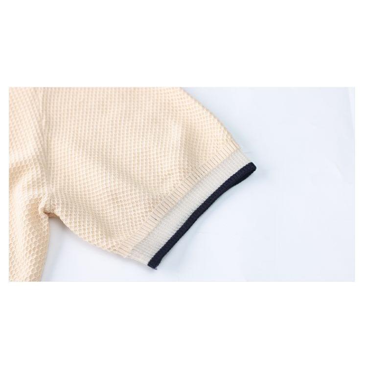 Летняя женская новая футболка с коротким рукавом и воротником-поло для молодой мамы, тонкая трикотажная рубашка из шелка