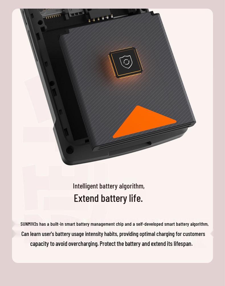 SUNMI V2s Cash Register with NFC for Retail and Catering: Supports Clothing, Shoes, Hats, Membership Scanning, and Label Printing.