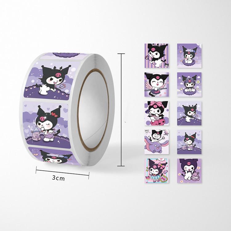 Подарочные наклейки-запечатыватели Sanrio StellaLou, Cinnamoroll и Kuromi