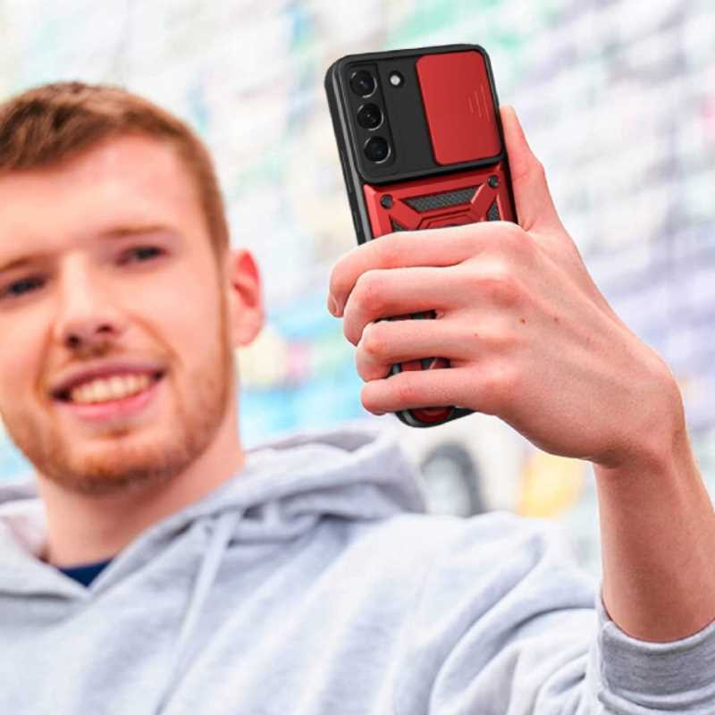 Sc Camring Galaxy S22+ Red