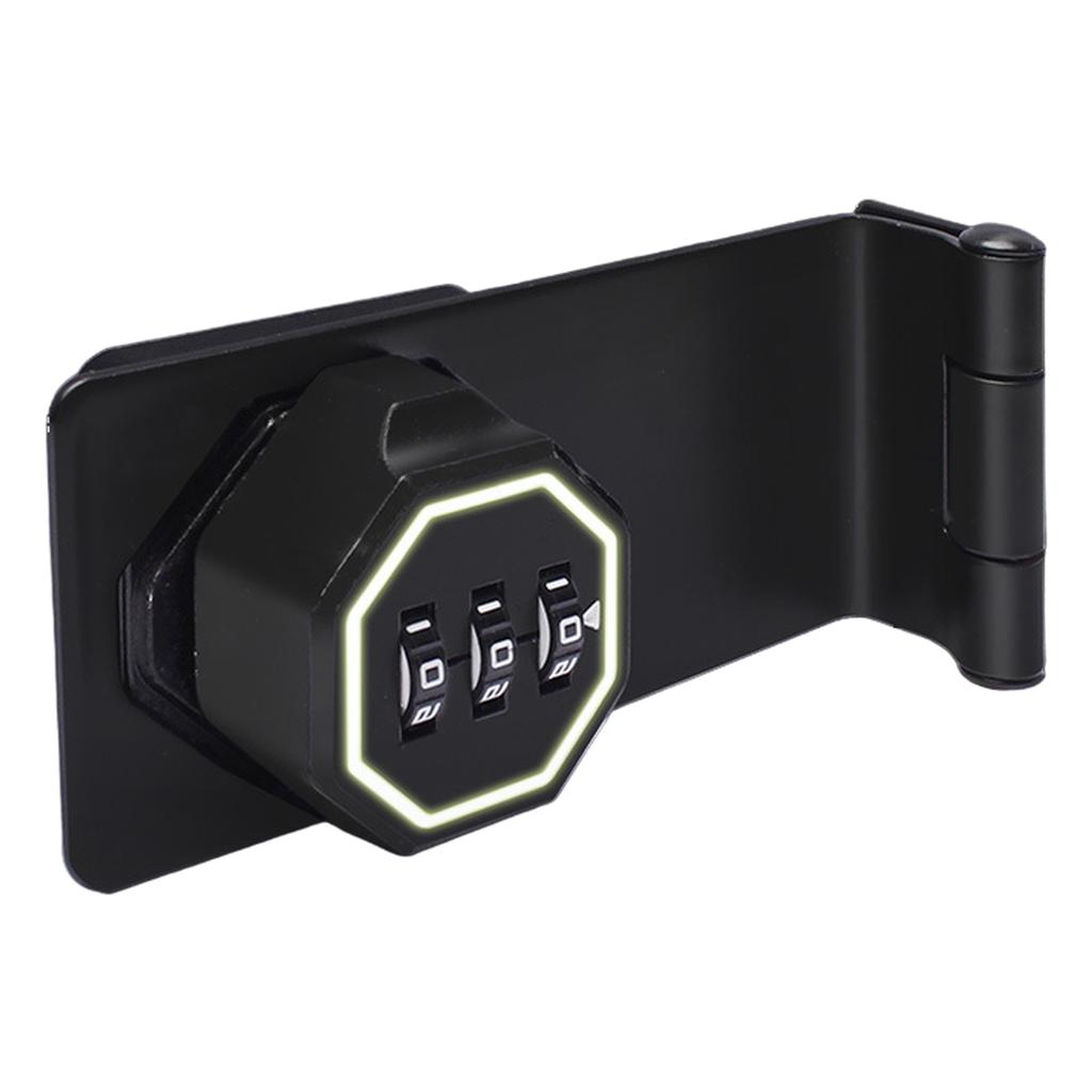 Замок для шкафа без ключа 3-значный кодовый замок Замок-защелка с паролем для шкафов с маленькой дверцей, амбарной двери, ванной комнаты