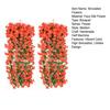 2Pcs Simulated Flowers Bouquet Bright Color Indoor Outdoor Artificial Plants Lifelike Design No Withering Artificial Flowers