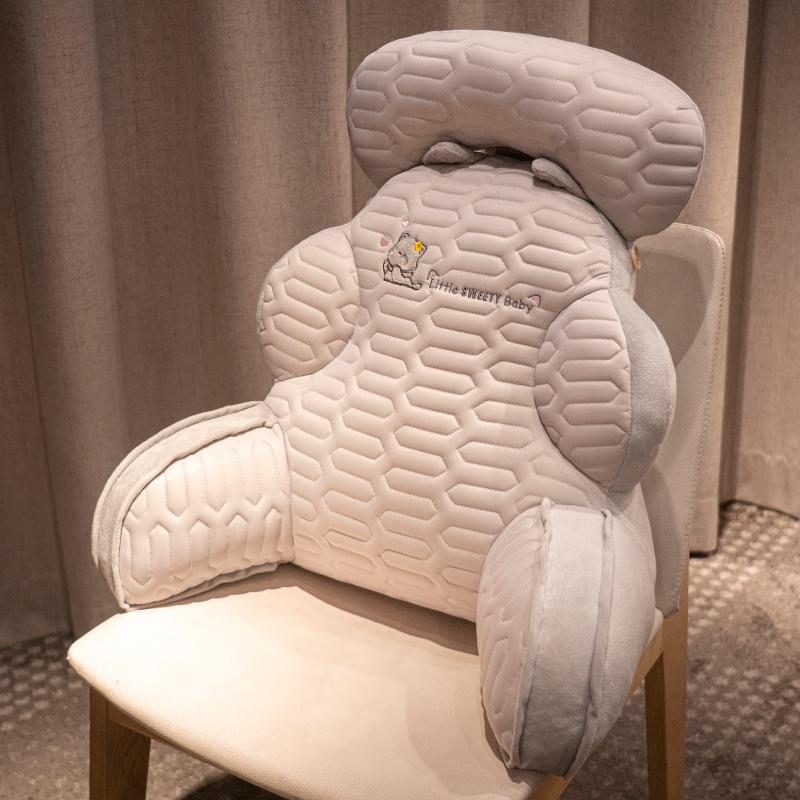 Подушка для сиденья из латекса с кусочками льда, успокаивающая поясничная спина, съемная, моющаяся, многофункциональная подушка для чтения