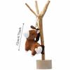 Cute Pullable Plush Horse Pendant Mascot Dolls Plush Horse Doll Pendant  Car Decoration