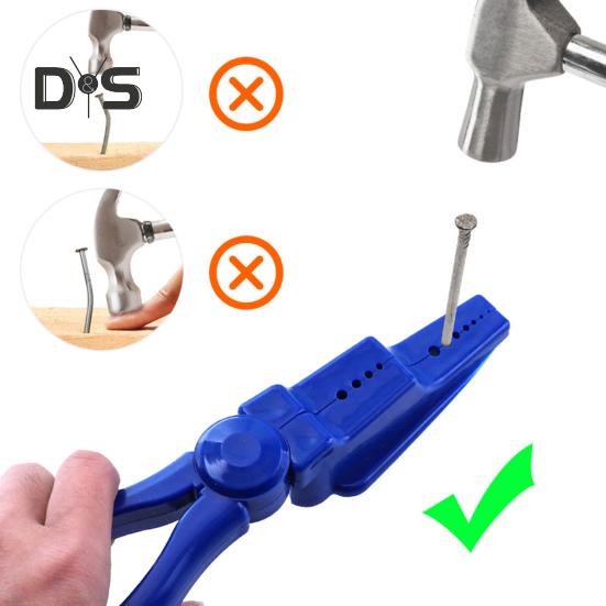 Плоскогубцы для гвоздей с несколькими канавками Безопасные плоскогубцы для молотка Эргономичная ручка Многофункциональные зажимы для молотка Держатели гвоздей