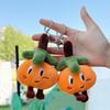 Persimmon Ruyi Plush Pendant: Creative Cartoon Fruit Keychain & Bag Accessory