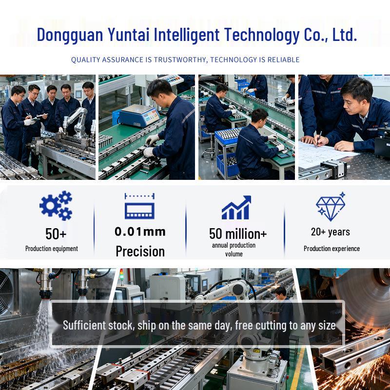 Серия SFI 1605 Бесшумный шарико-винтовая пара и направляющая