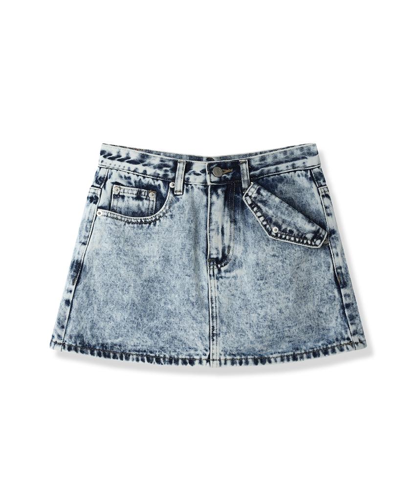 Urban Dress Ava Denim Mini Skirt Blue