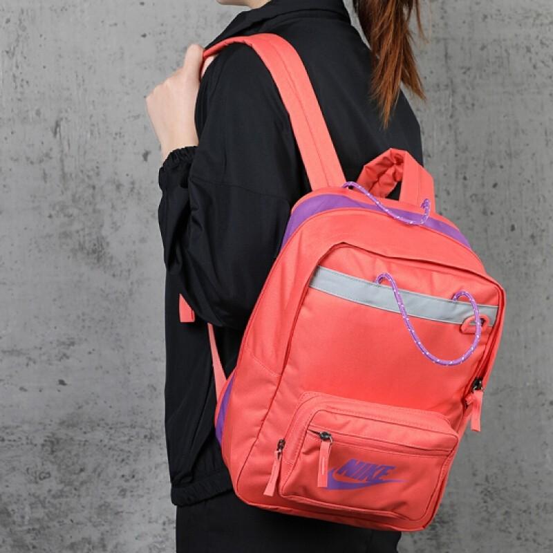 Nike Мини хлопковый рюкзак Tanjun детский многоцветный розовый повседневный