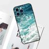 Синий чехол Sea Ocean Waves для iPhone 15 14 13 12 11 Pro Max Mini Cover X XR XS SE 8 7 14 15 Plus Аксессуары