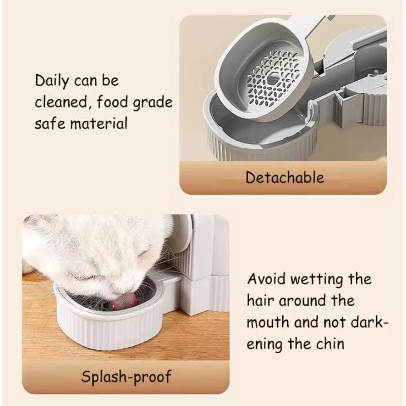 Подвесная поилка для клетки питомца, автоматический фонтанчик для воды для кошек и собак, кормушка для клетки, миска для корма для питомца