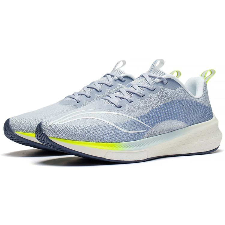 Кроссовки для бега Li Ning Red Rabbit 5 Pro легкие, высокоскоростные, дышащие, с низким верхом, мужские, кроссовки для бега, цвет «ледяной-голубой» ARMS003-8