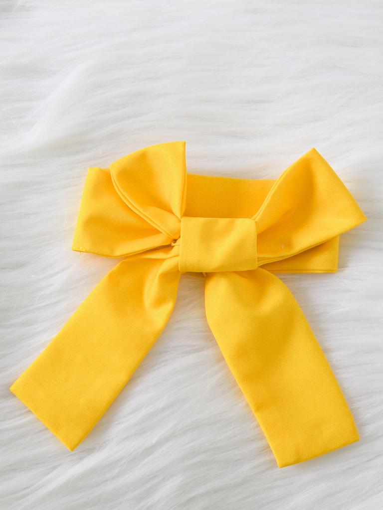 Летний комбинезон с пчелиной тематикой, юбочкой «Ку-ку» и платком для новорожденных и малышей