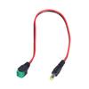 5.5x2.1mm Male Plug 12V Power Pigtail Cable for CCTV Camera Connector Tail Extension Wire Outdoor Speaker Equipment