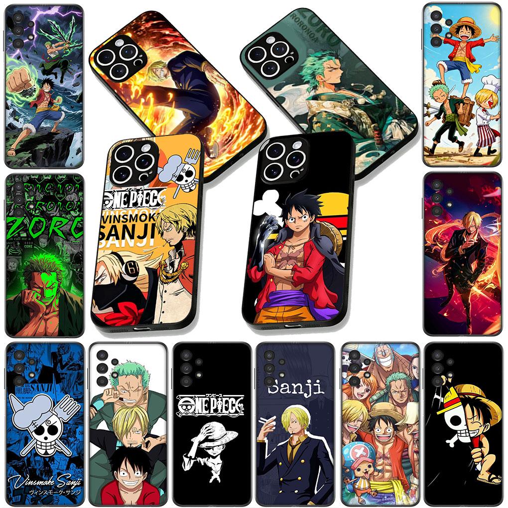 Soft Cover for Xiaomi Poco C75 C65 C71 C85 X7 X6 M6 M7 F7 F8 Ultra F6 Pro Coque Phone Case Luffy One Sanji Piece Roronoa Zoro