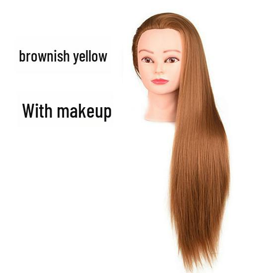 Манекен-голова для плетения кос, макияжа и укладки волос