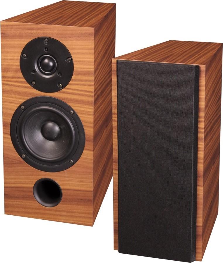 Acoustique Quality LABRADOR 39 Bookshelf Speaker, Two-way Set with 120W Power / WALNUT, Acoustique Quality