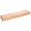 VidaXL Wall Shelf Light Brown 40x10x4 Cm Solid Treated Oak Wood 363621