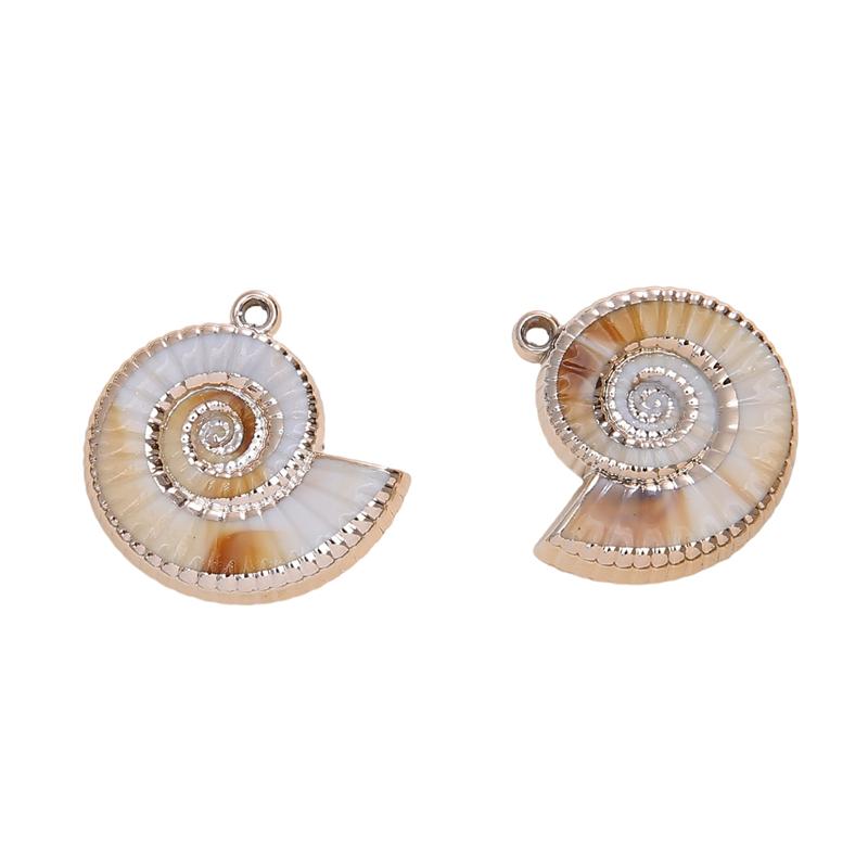 Акриловые подвески в виде ракушек, сделай сам, браслет, ожерелье, серьги, ювелирные аксессуары