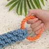 Durable Double-Ring Cotton Blend Dog Rope Toy - Bite-Resistant, Interactive Tug Play For Medium To Large Breeds use