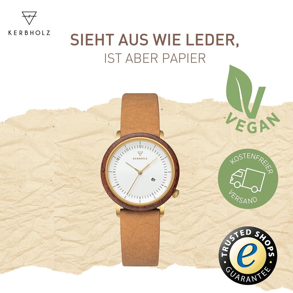 Curbholz немецкие оригинальные импортные женские часы MCAR7561, деревянные, дизайн, водонепроницаемые, продукт,