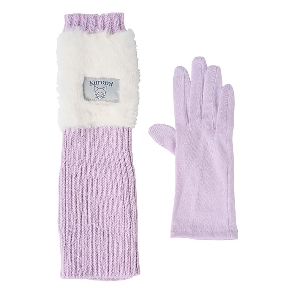 Sanrio Куроми Arm Cold 381381 для смартфона, 3-пальцевые перчатки, Дизайн, Совместимый, Чехлы, Защита,