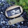 New Outdoor Garden Key Safe Box Resin Simulation Stone Key Hider Hide Spare Keys In Stone Creative Safety Storage Box Home Decor