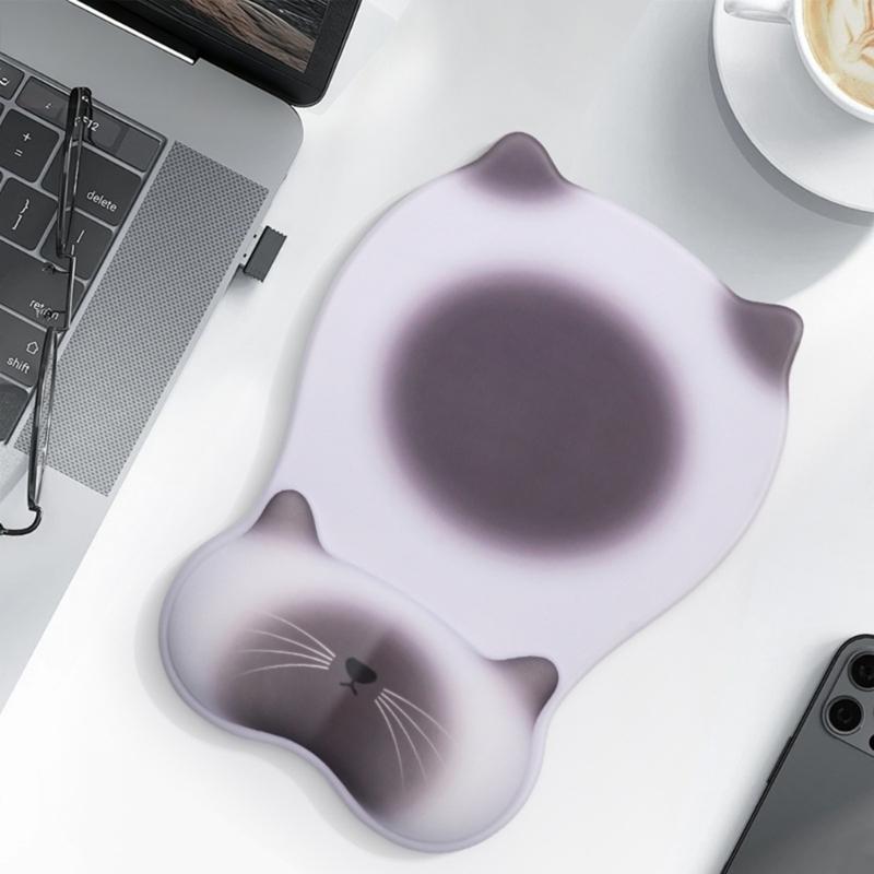 Ergonomic Wrist Support Mouse Pad to Improve Hand Postures and Alleviate Muscle Strain for Designers and Programmers Featuring NonSlip Stability