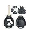 KEYYOU Replacement 3 Button Remote Car Key Shell Case Fob For Toyota Crown Entry Key Case Housing TOY43 /TOY48 Uncut Blade