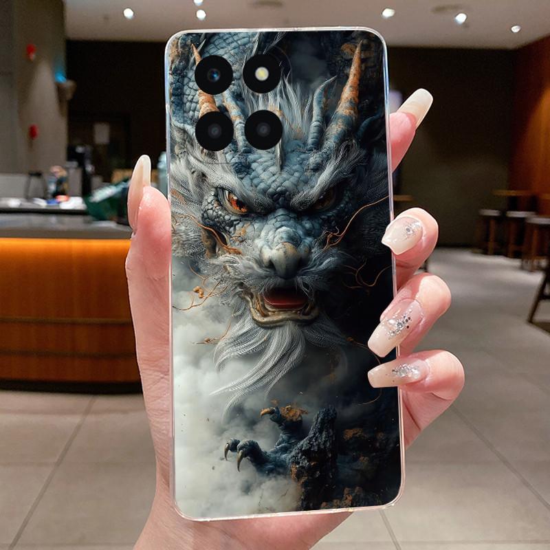 Чехол для Honor X6a Honor X6b X6C Милый Мультяшный Крутой Чехол для Мальчиков Девочек Прозрачный Мягкий Силиконовый Чехол Honor X6C X 6 a X6 B HonorX6a Корпус