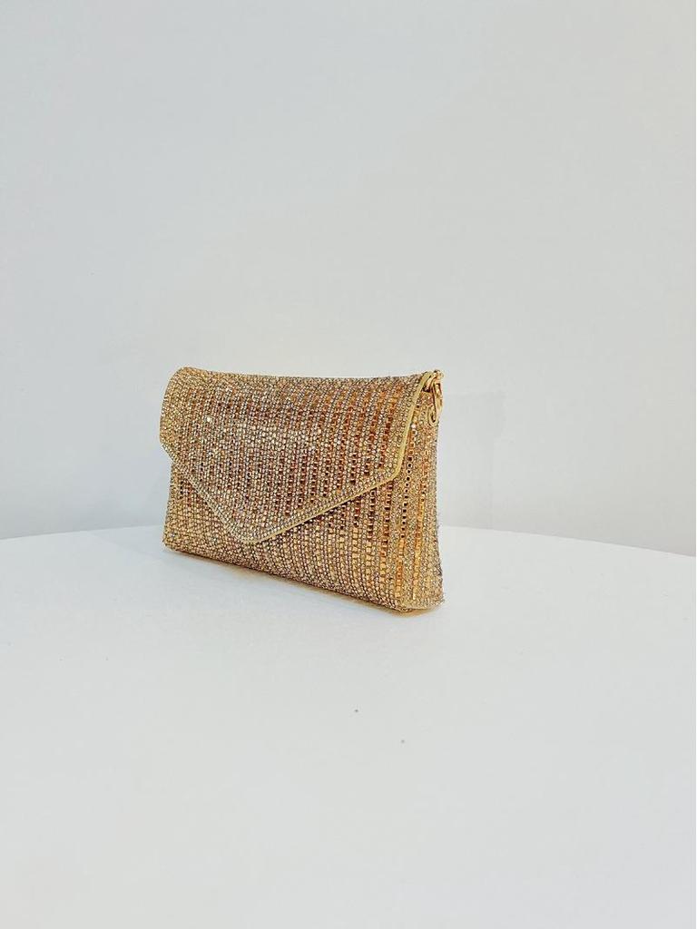 Трансграничный модный клатч на цепочке с бриллиантами – Универсальная вечерняя сумка, кроссбоди, на плечо или подмышку