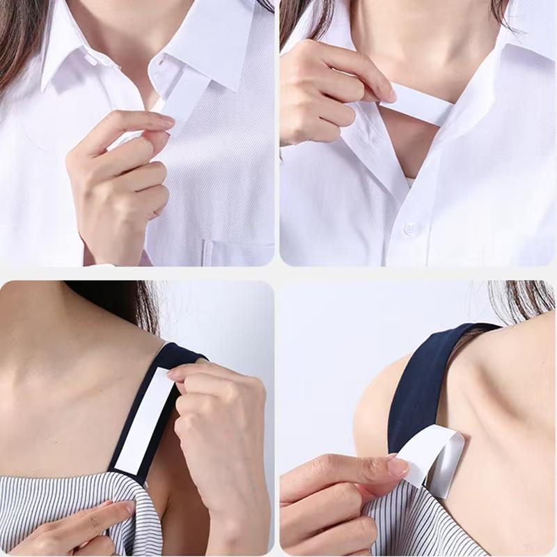 36-180pc Anti-Exposure Adhesive Sticker Invisible Anti-slip Stickers Waterproof Dress Cloth Tape Double-sided Body Breast Strip