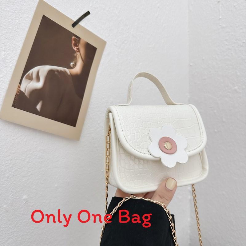 Pu Material Breathable Girls Boys Fashion Chain Crossbody Bag For Daily Use
