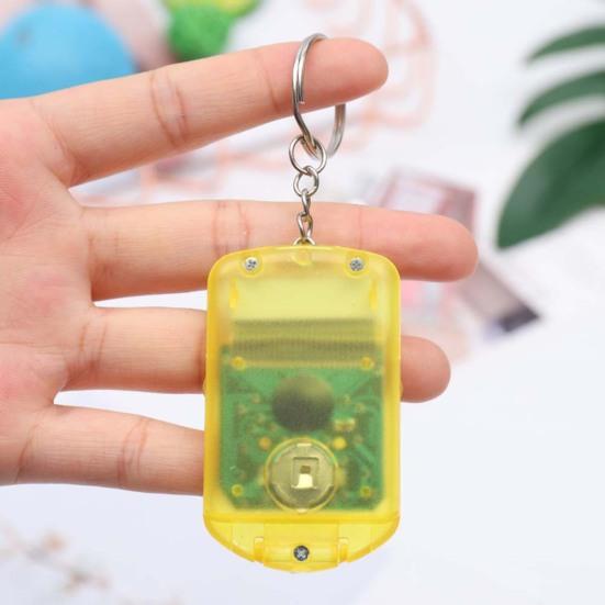 Портативный мини флип-калькулятор, подвеска-брелок, кольцо для ключей, держатель для ключей, подарок