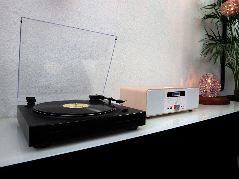 Стереосистема / Цифровой мини-центр с проигрывателем THOMSON TT350 & MIC201, Thomson