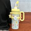 920ML Thermos Coffee Cup Handheld Sports Water Kettle Leak Proof Insulated  Thermos  Outdoor Sports