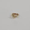 youngglow 14k mini cubic flora one touch earring