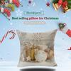 Christmas Pillow Cover Home Decor Sofa Waist Cushion Cover Pillowcase 45x45cm